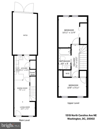 $689,500 | 1519 North Carolina Avenue Northeast, Washington, DC 20002