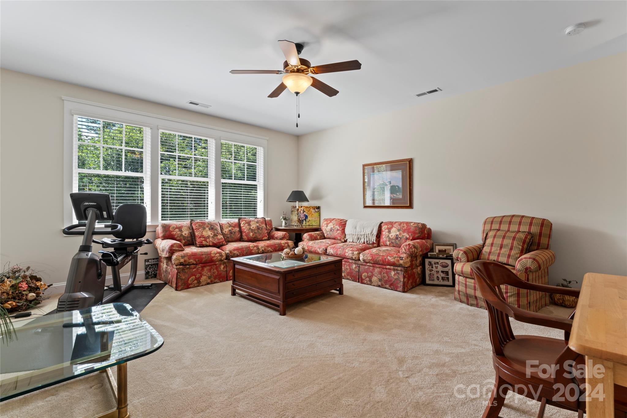 6059 Daphne Circle Fort Mill, SC 29708 - Photo 20 of 48 a living room with furniture and a large window