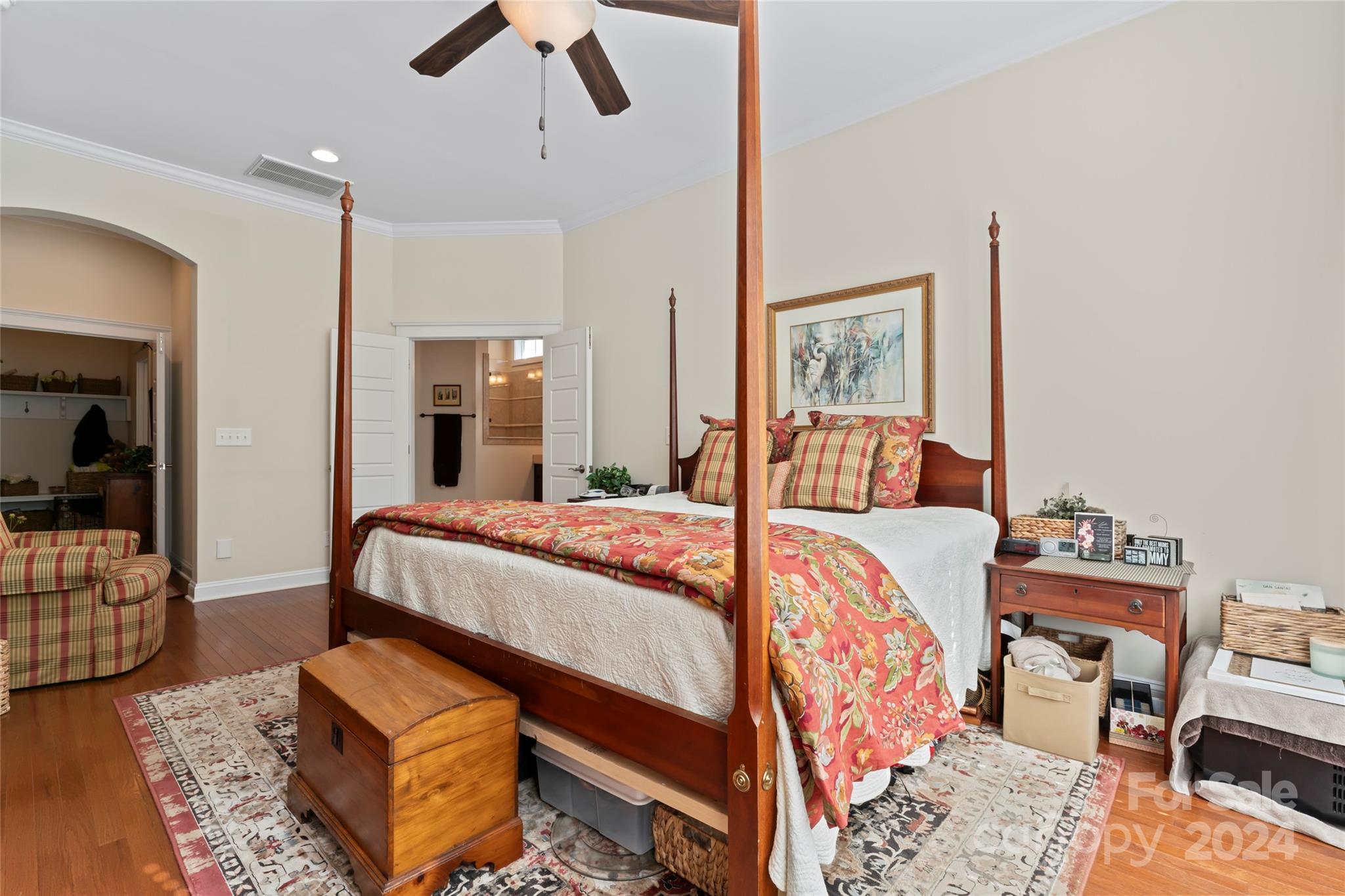 6059 Daphne Circle Fort Mill, SC 29708 - Photo 22 of 48 a bedroom with a bed a couch and dresser