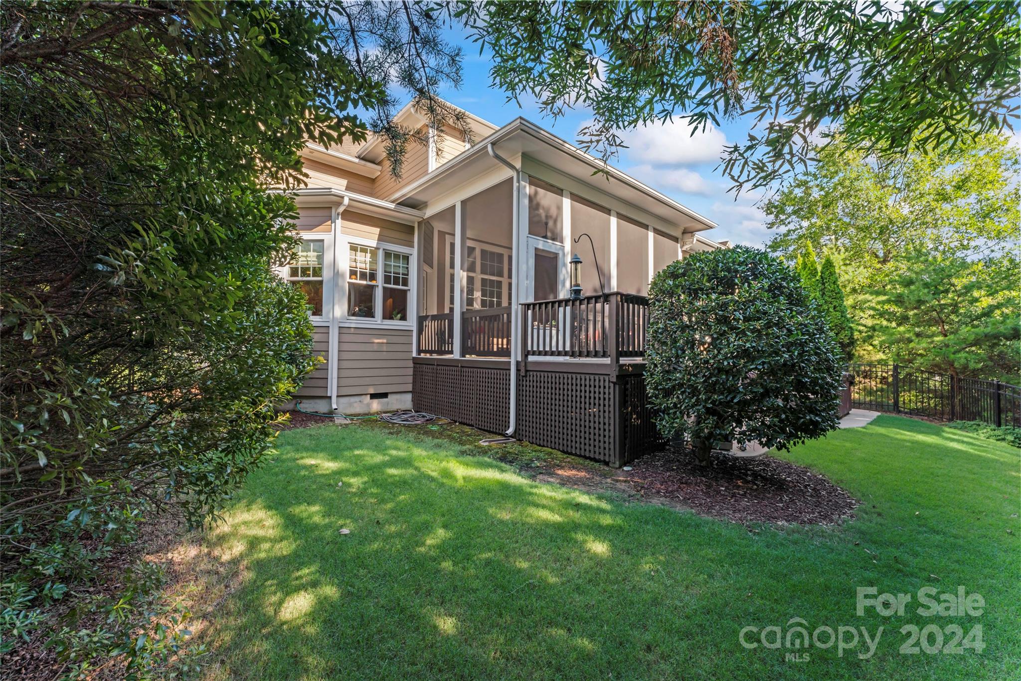 6059 Daphne Circle Fort Mill, SC 29708 - Photo 45 of 48 a view of backyard of house with green space