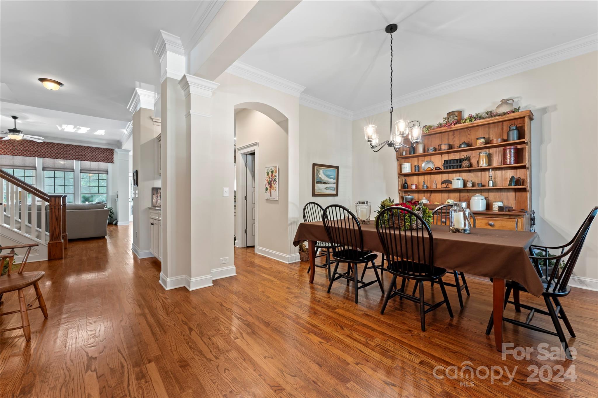 6059 Daphne Circle Fort Mill, SC 29708 - Photo 5 of 48 a view of a a dining room with furniture window and wooden floor