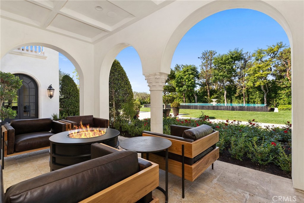 22 Deep Sea Newport Coast, CA 92657 - Photo 32 of 57 a outdoor living space with furniture and garden view