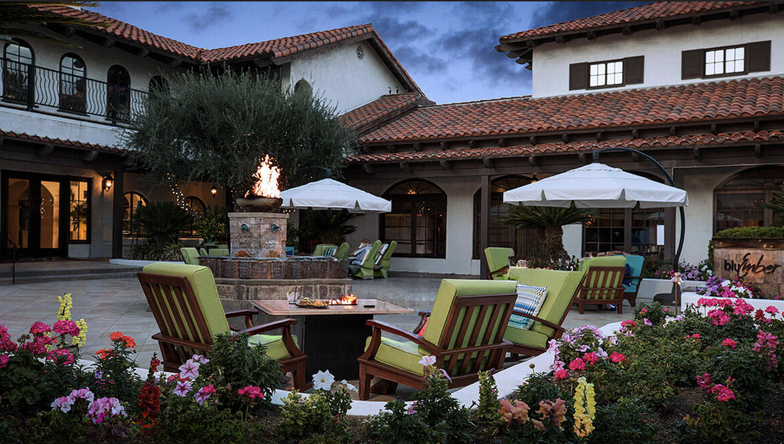 73 Marbella Drive Rancho Mirage, CA 92270 - Photo 34 of 43 a view of a house with sitting area and garden