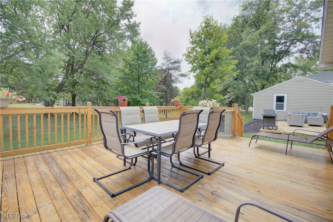 311 Hillside Road Independence, OH 44131 - Photo 37 of 46 View of wooden deck