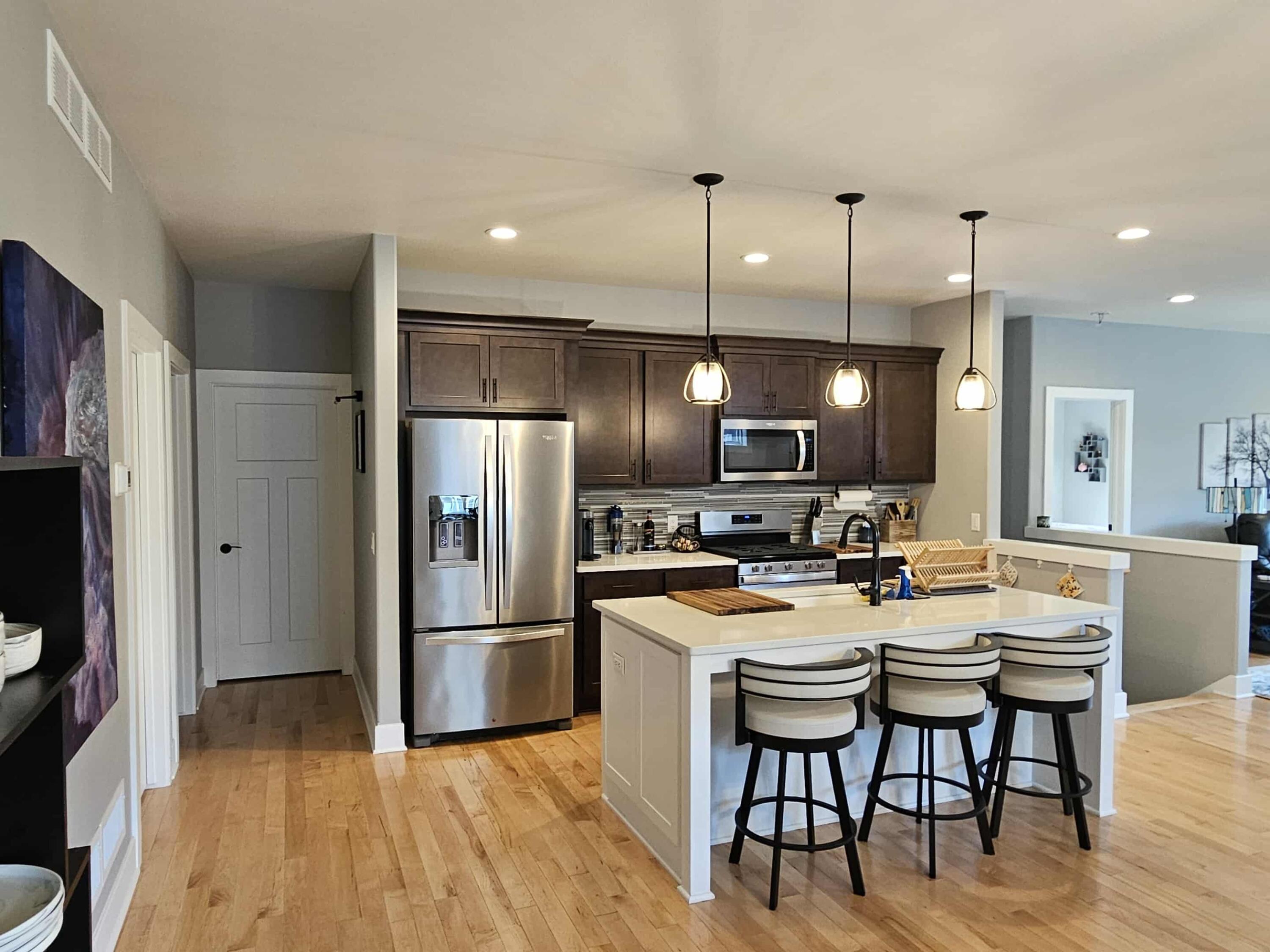 W7986 County Rd B, Unit 10 Lake Mills, WI 53551 - Photo 6 of 49 Kitchen with Island