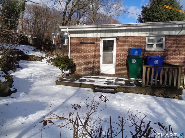 a front view of house