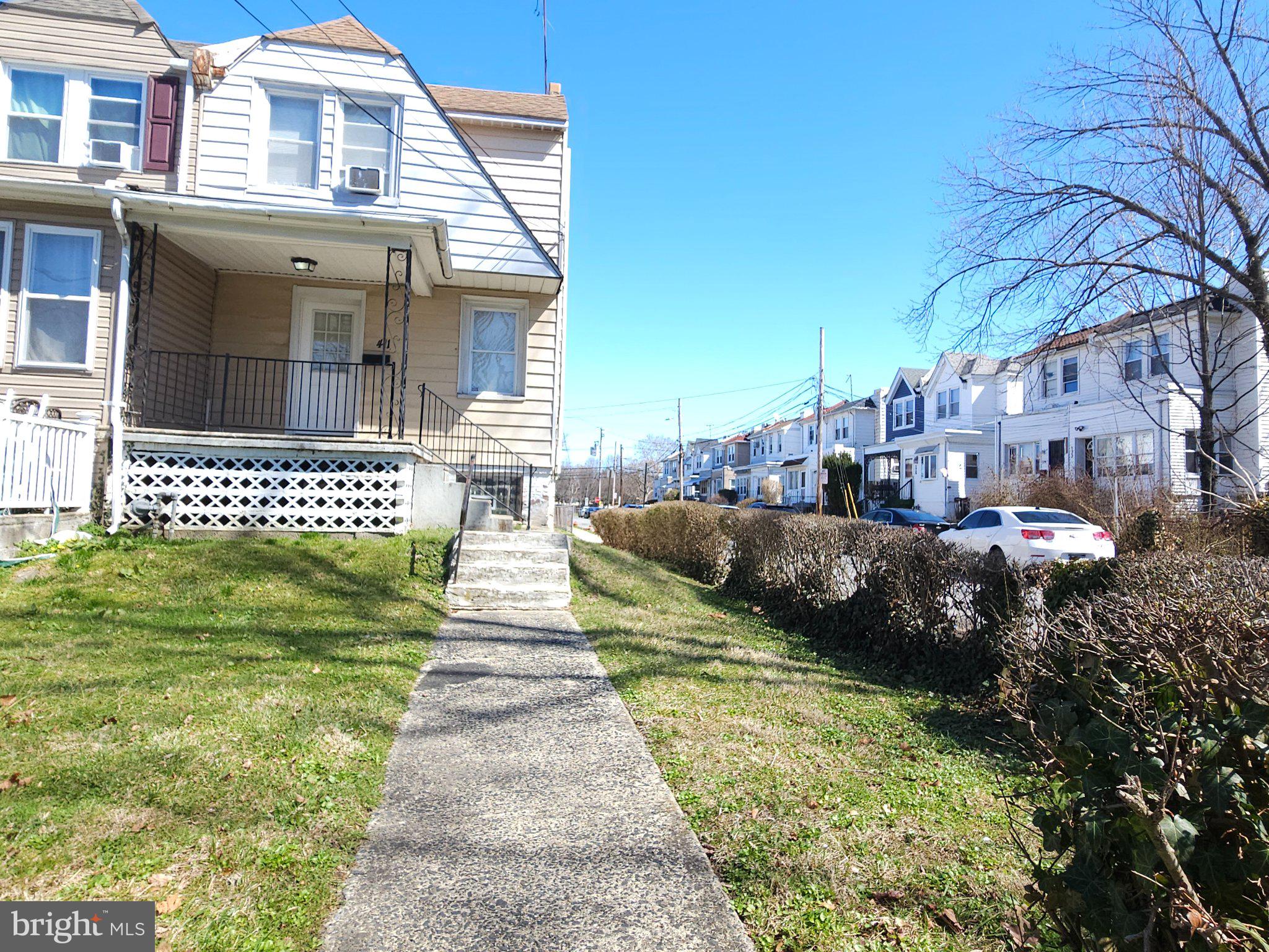 411 South Maple Avenue Lansdowne, PA 19050 - Photo 2 of 18 a view of a house with a yard