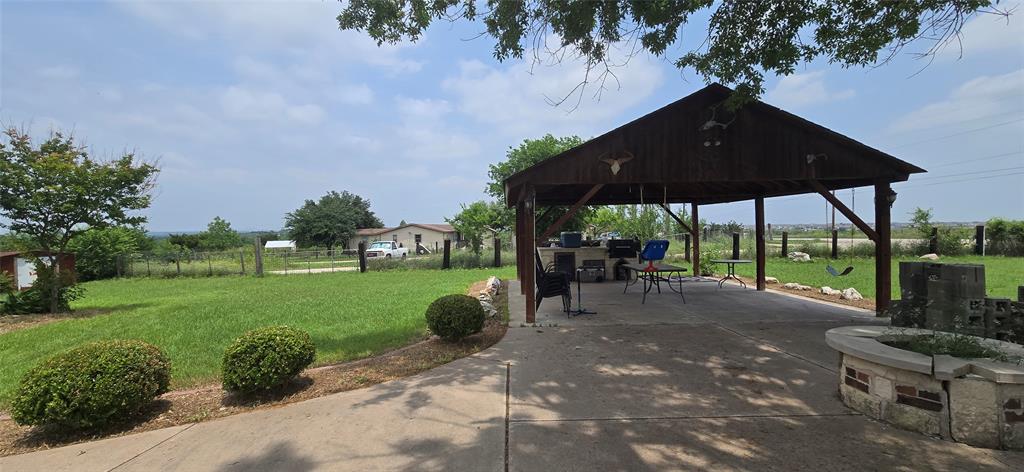 9212 Thaxton Road Austin, TX 78747 - Photo 4 of 10 View of patio featuring a gazebo