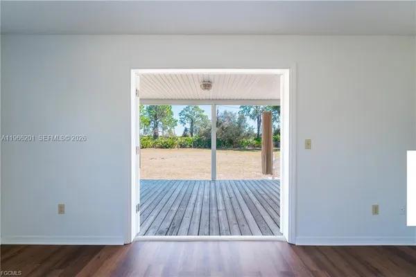 wooden floor in a room