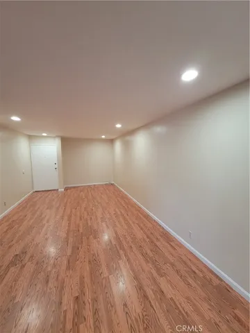 a view of empty room