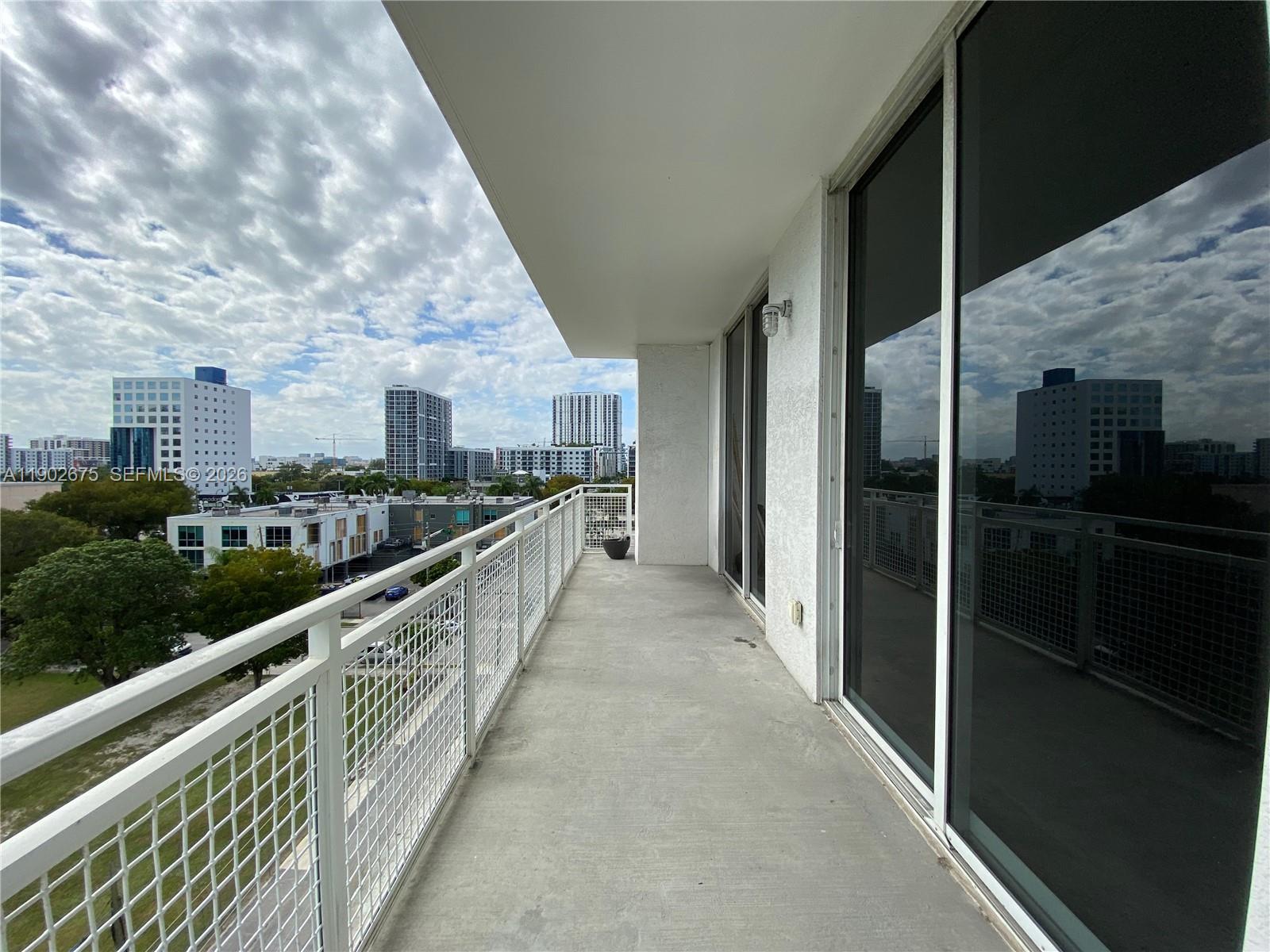 444 Northeast 30th Street, Unit 702 Miami, FL 33137 - Photo 13 of 19 a view of balcony