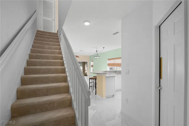 a view of entryway and hall