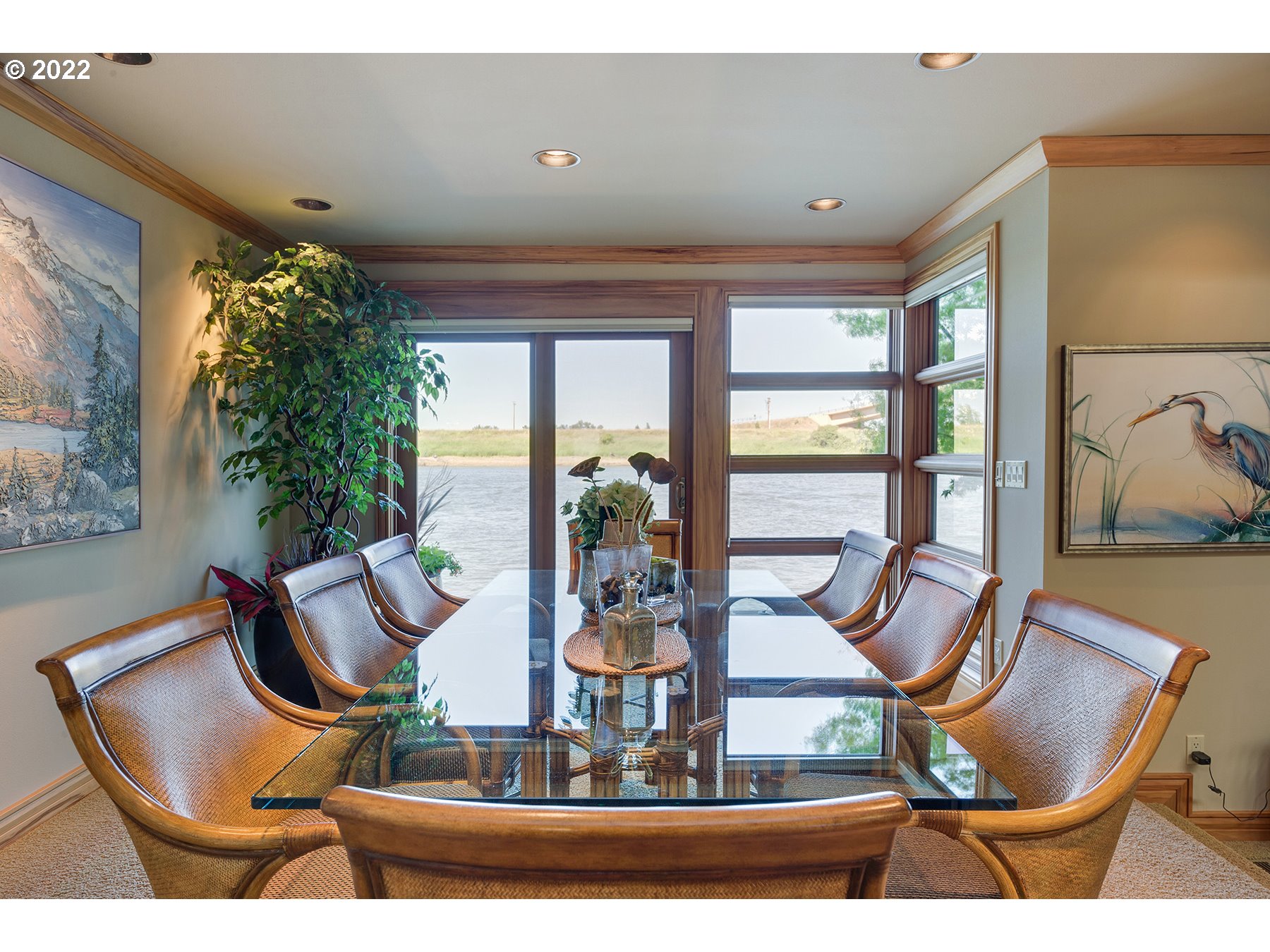14561 Northwest Larson Road, Unit 16 17 Portland, OR 97231 - Photo 8 of 32 a view of a living room and dining room