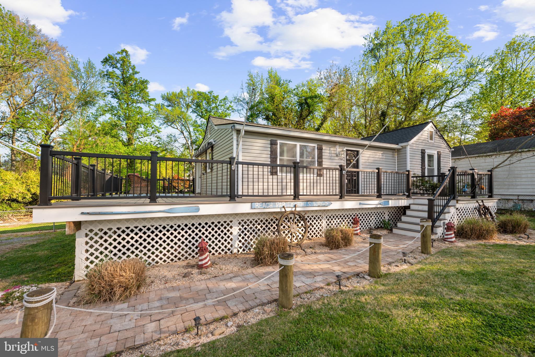 3901 Calawasse Road Edgewater, MD 21037 - Photo 30 of 43 Wraparound Trex Deck