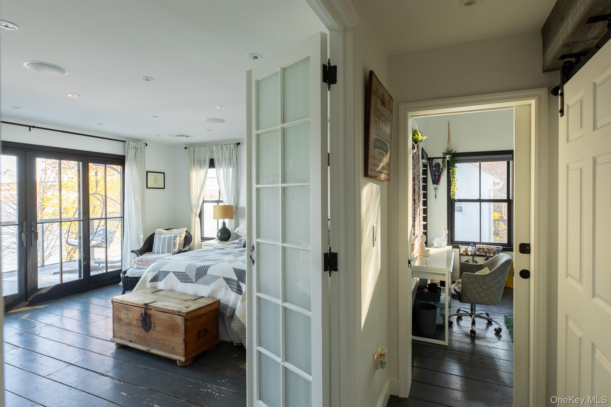 5 Willow Dock Road Highland, NY 12528 - Photo 18 of 36 a bedroom with furniture and a wooden floor