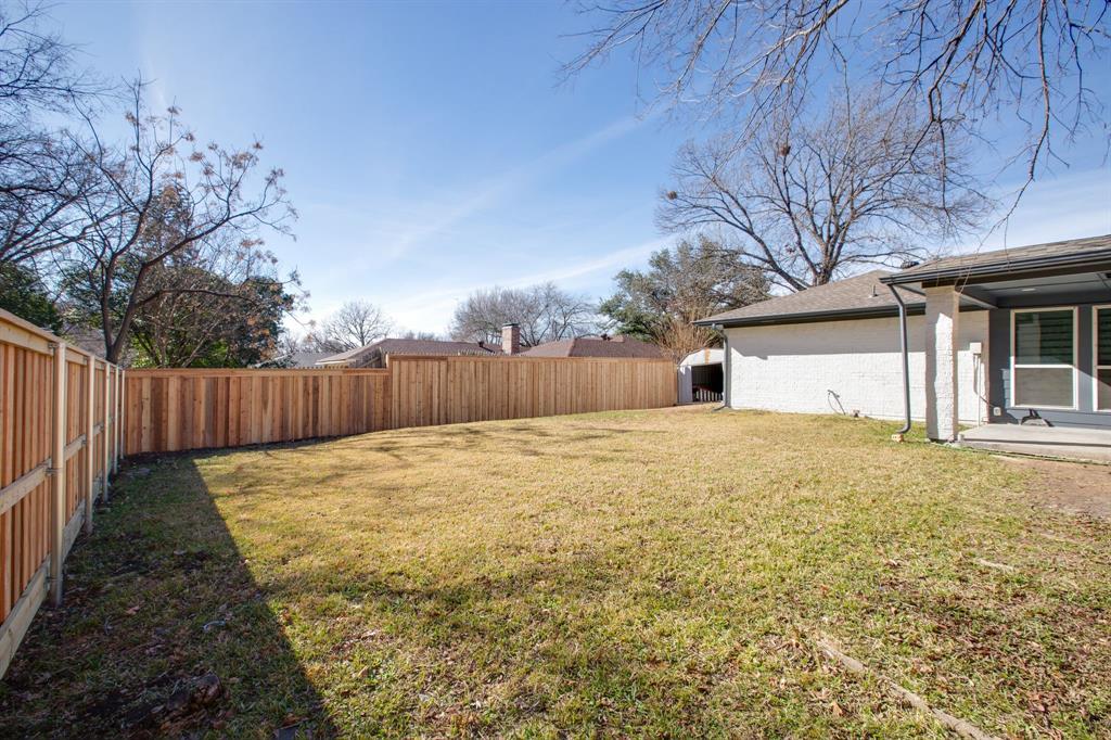 4122 Azalea Lane Garland, TX 75043 - Photo 25 of 26 a backyard of a house