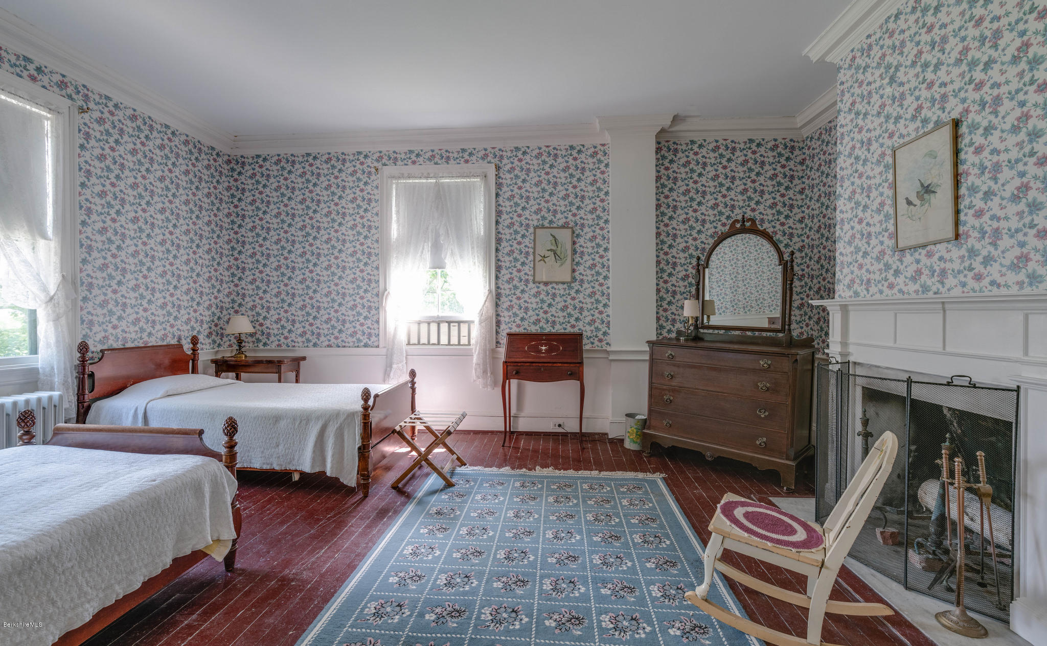1385 State Road Richmond, MA 01254 - Photo 20 of 25 a living room with furniture a rug and wooden floor