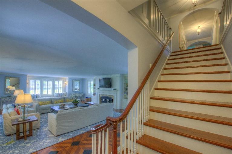 150 Sea View Avenue Osterville, MA 02655 - Photo 4 of 26 a living room with furniture and stairs