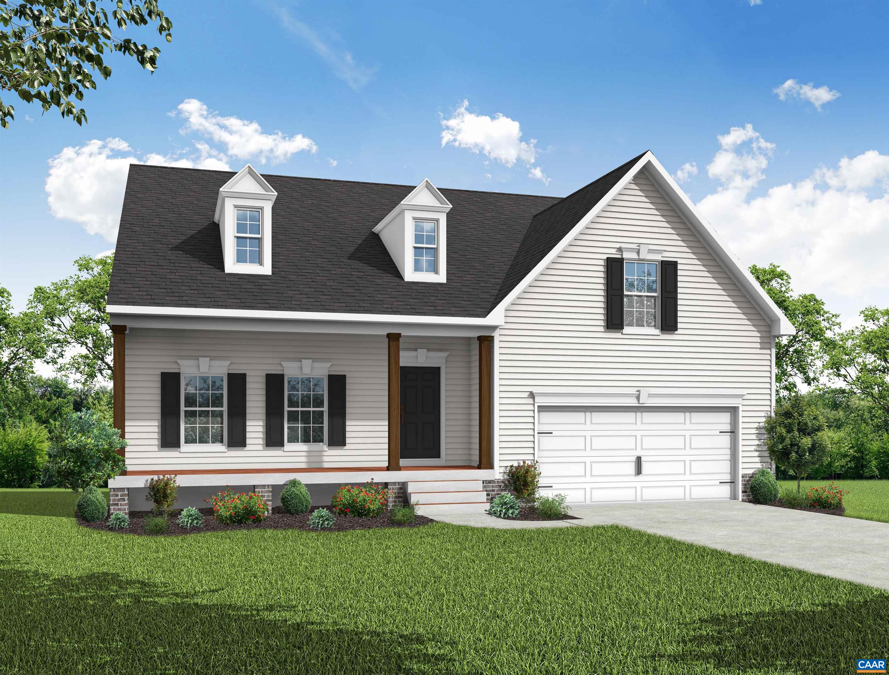 Tbd Albevanna Spring Road, Unit LOT 4 Scottsville, VA 24590 - Photo 29 of 32 Front Load Garage. Standard Elevation