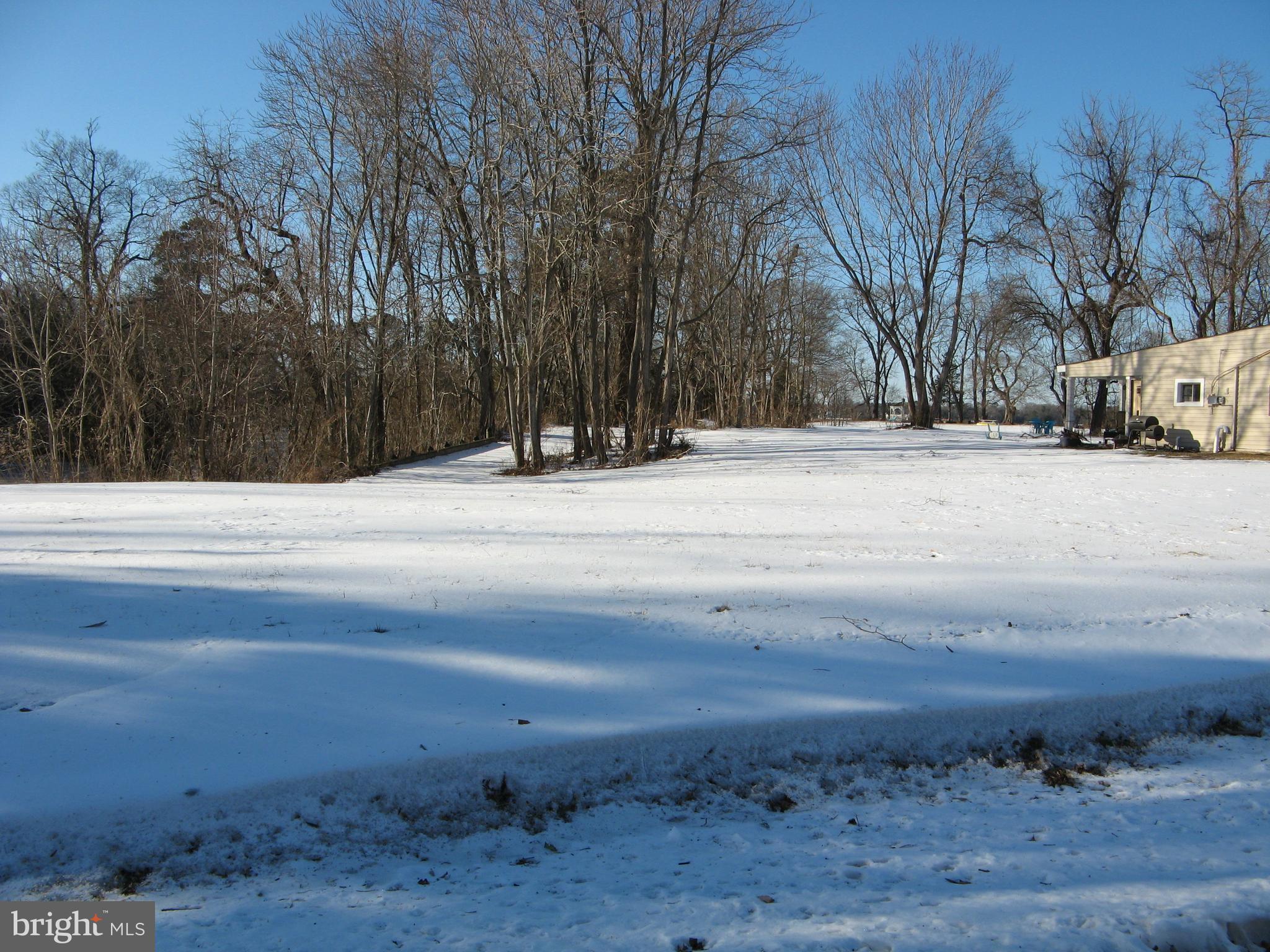 57 Oak Lane Colonial Beach, VA 22443 - Photo 41 of 47 a wooden bench sitting in middle of a yard