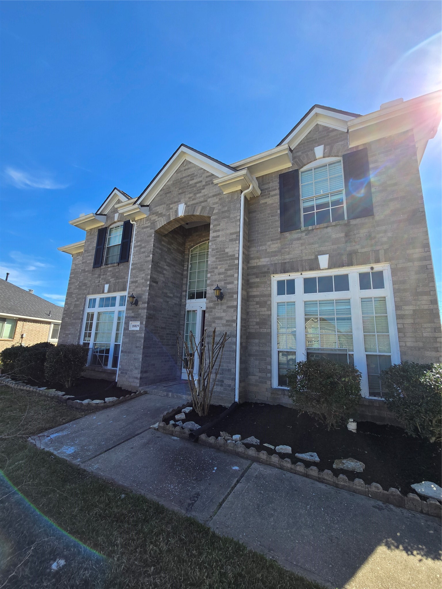 18819 Harbor Key Circle Houston, TX 77084 - Photo 2 of 33 a front view of a house