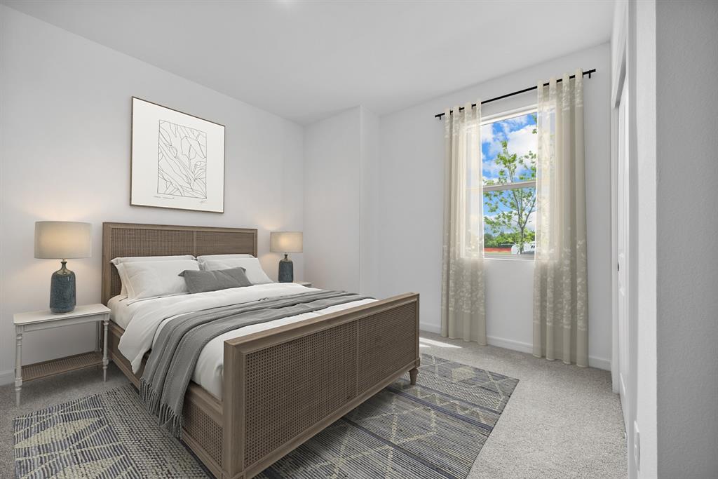 2209 Maple Ridge Drive Van Alstyne, TX 75495 - Photo 18 of 22 a bedroom with a bed and a window