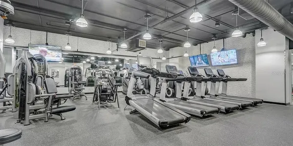 a view of gym