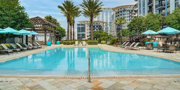 a view of a house with swimming pool