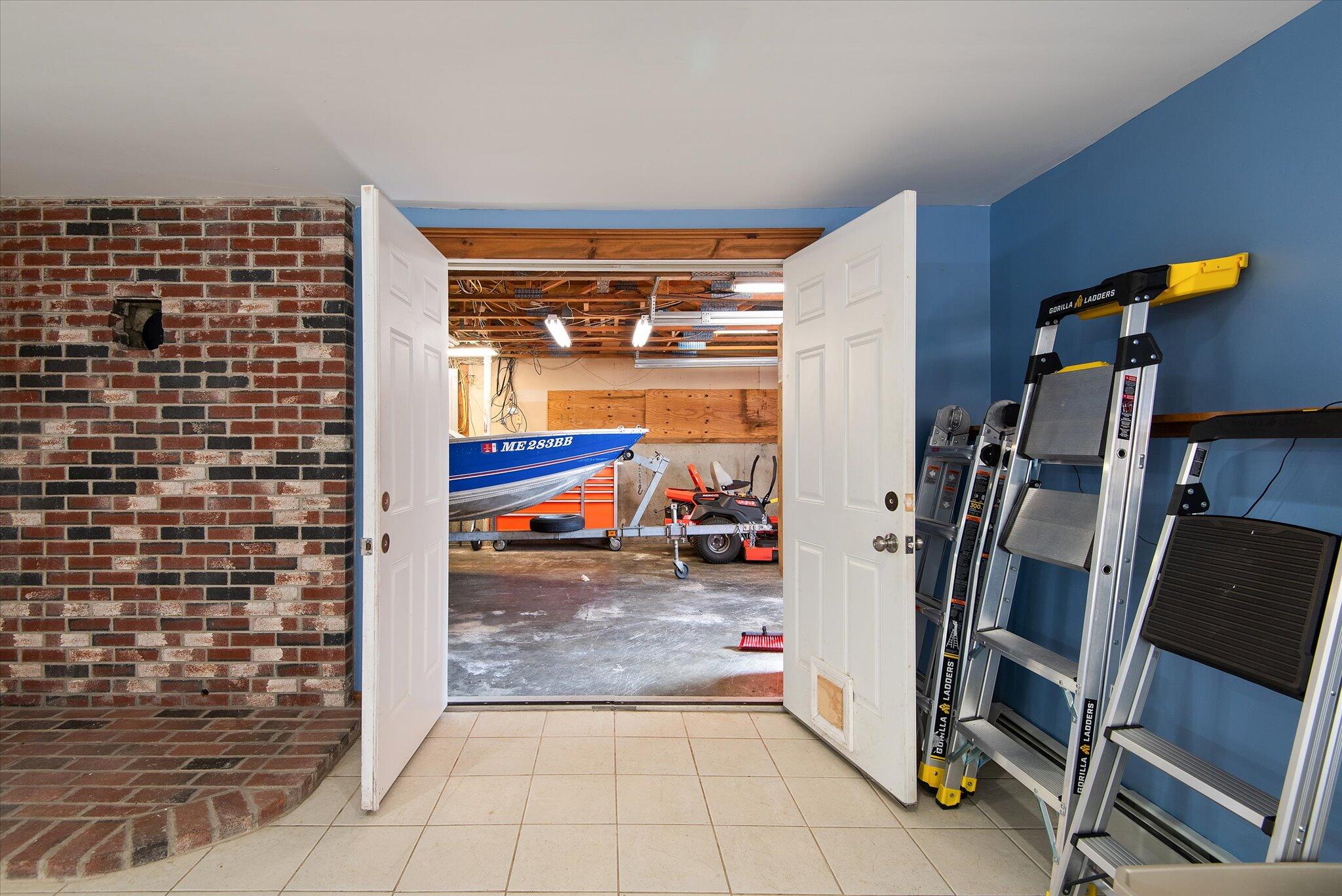 78 Dyer Road Carmel, ME 04419 - Photo 58 of 63 Entry to lower level storage & utility