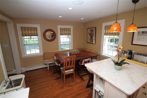 4 Mohawk Road Marblehead, MA 01945 - Photo 6 of 16 a view of a dining room with furniture window and outside view