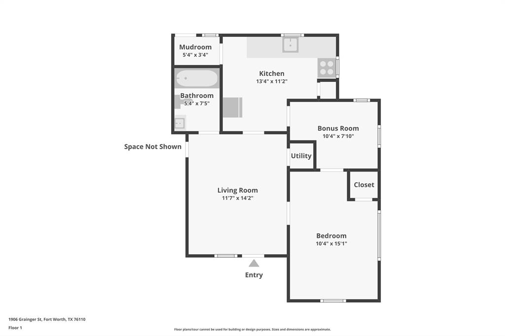 1906 Grainger Street Fort Worth, TX 76110 - Photo 38 of 38 Basic floor plan of units.