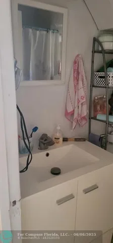 a close view of water heater room