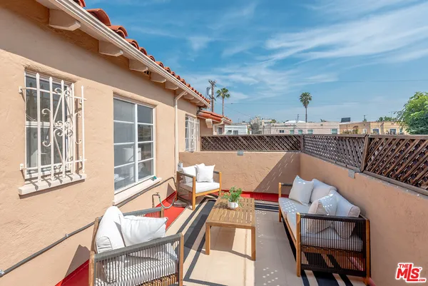 a view of a couches in a patio