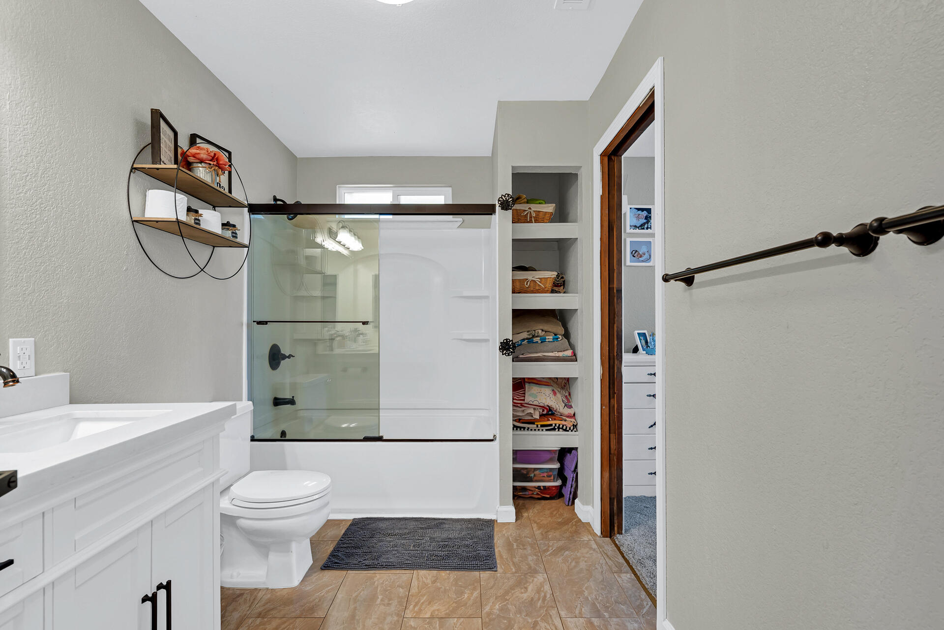 23570 Cassel Fall River Road Fall River Mills, CA 96028 - Photo 41 of 73 a bathroom with a toilet and a shower