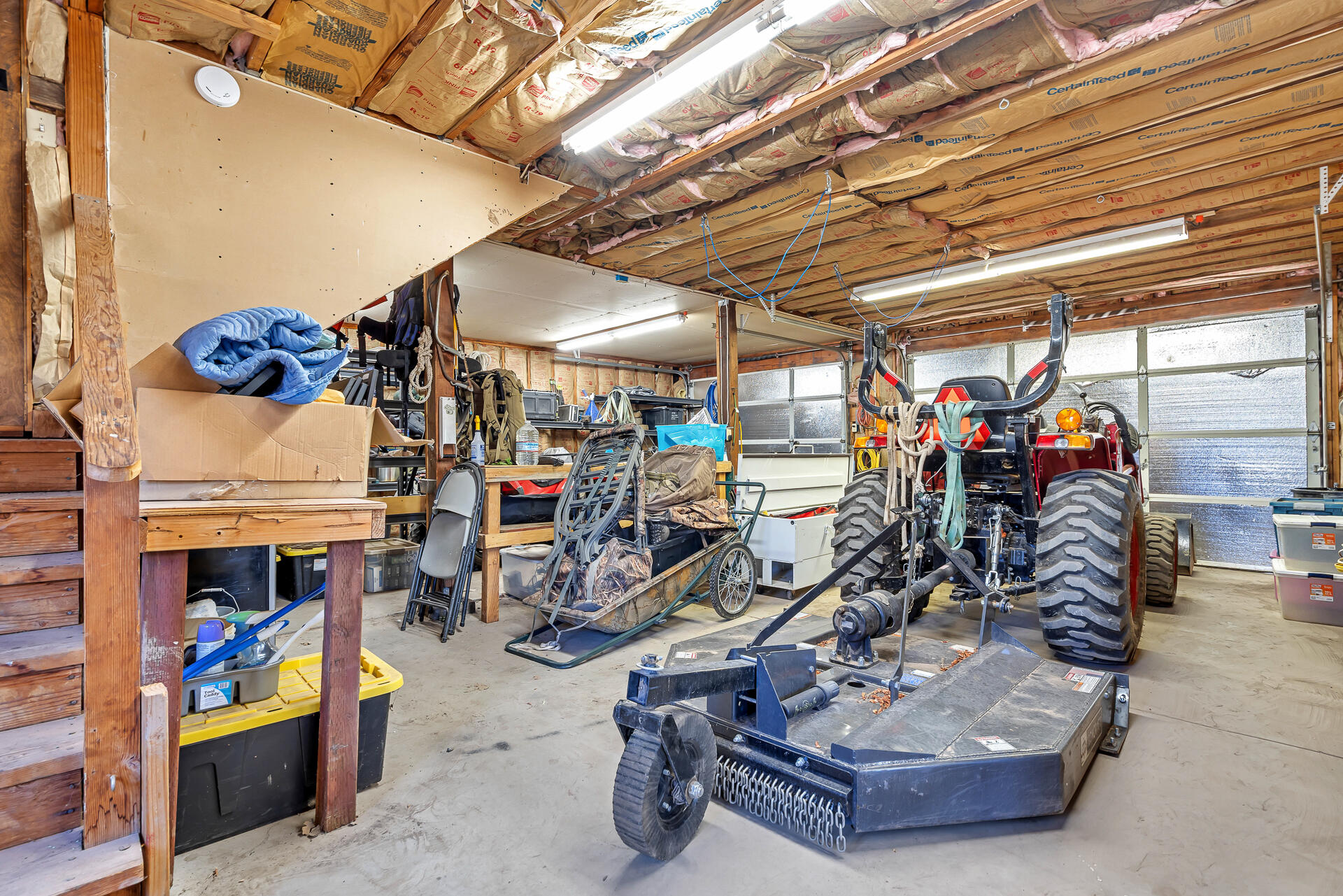 23570 Cassel Fall River Road Fall River Mills, CA 96028 - Photo 54 of 73 a view of a storage room with a table