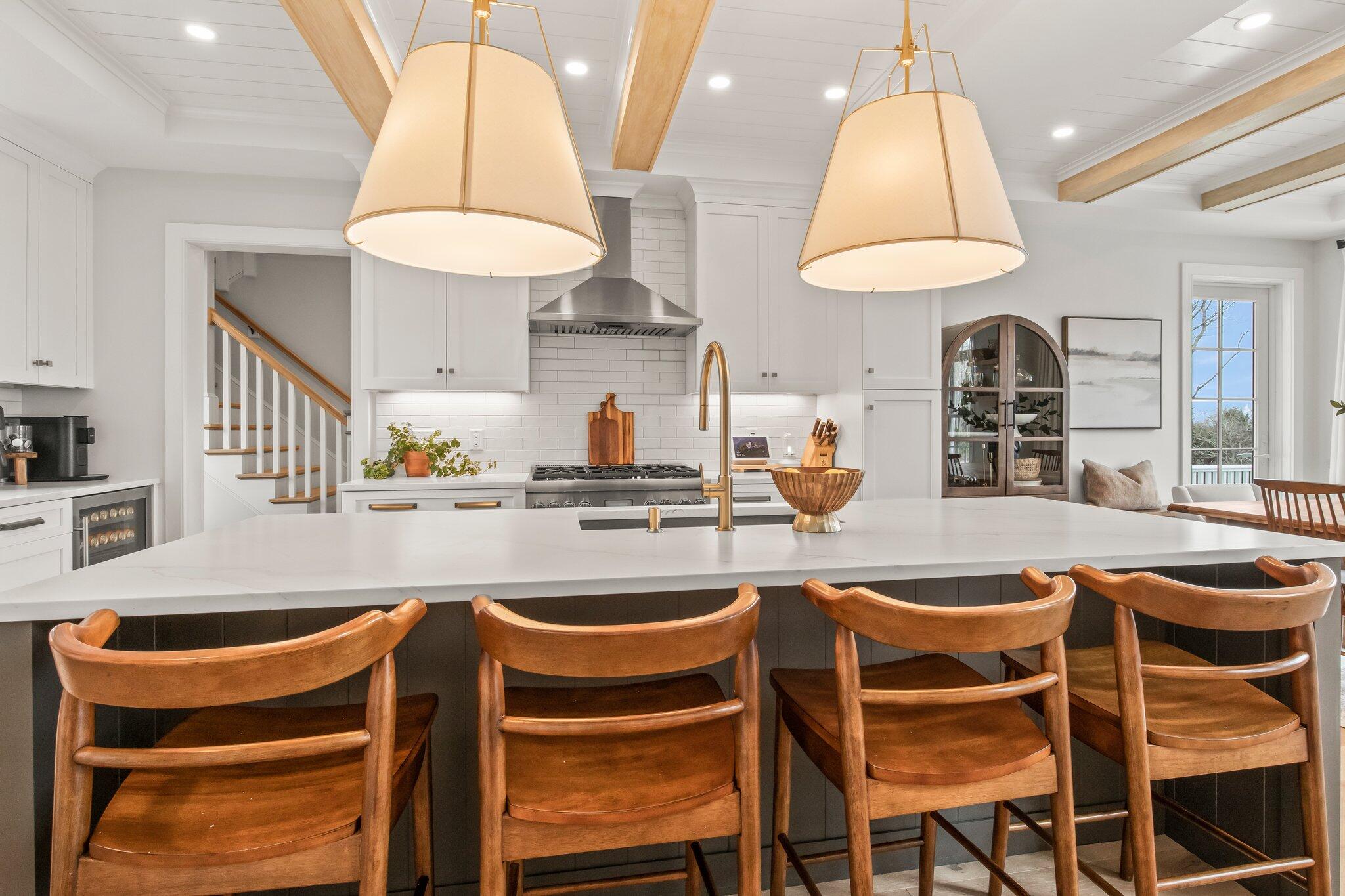 10 Rockhill Road Sandwich, MA 02563 - Photo 12 of 52 a kitchen with stainless steel appliances granite countertop a sink and a stove