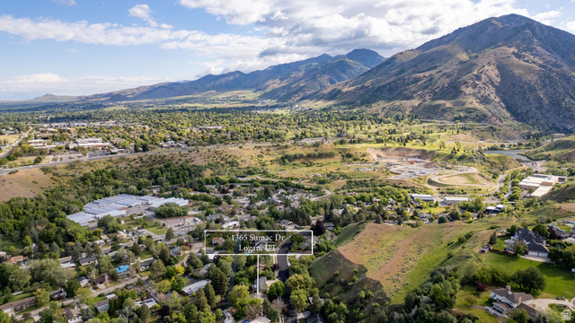 1365 Sumac Drive Logan, UT 84321 - Photo 45 of 66 Expansive aerial perspective showcasing the property within a mountainous landscape