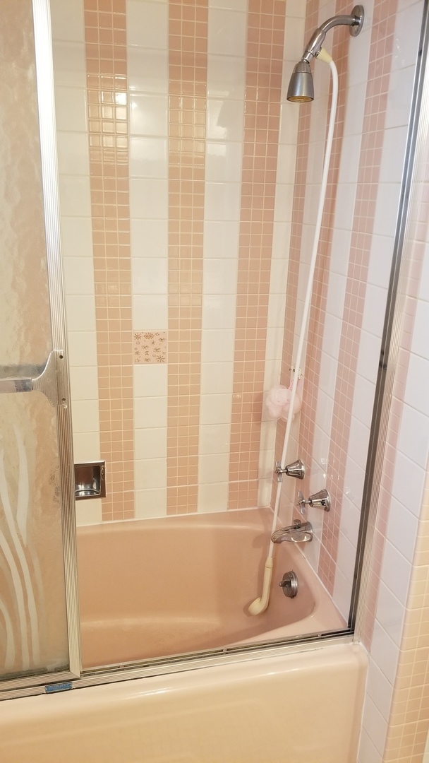 4500 Plainfield Avenue Norridge, IL 60706 - Photo 18 of 29 a bathroom with a bathtub and a shower