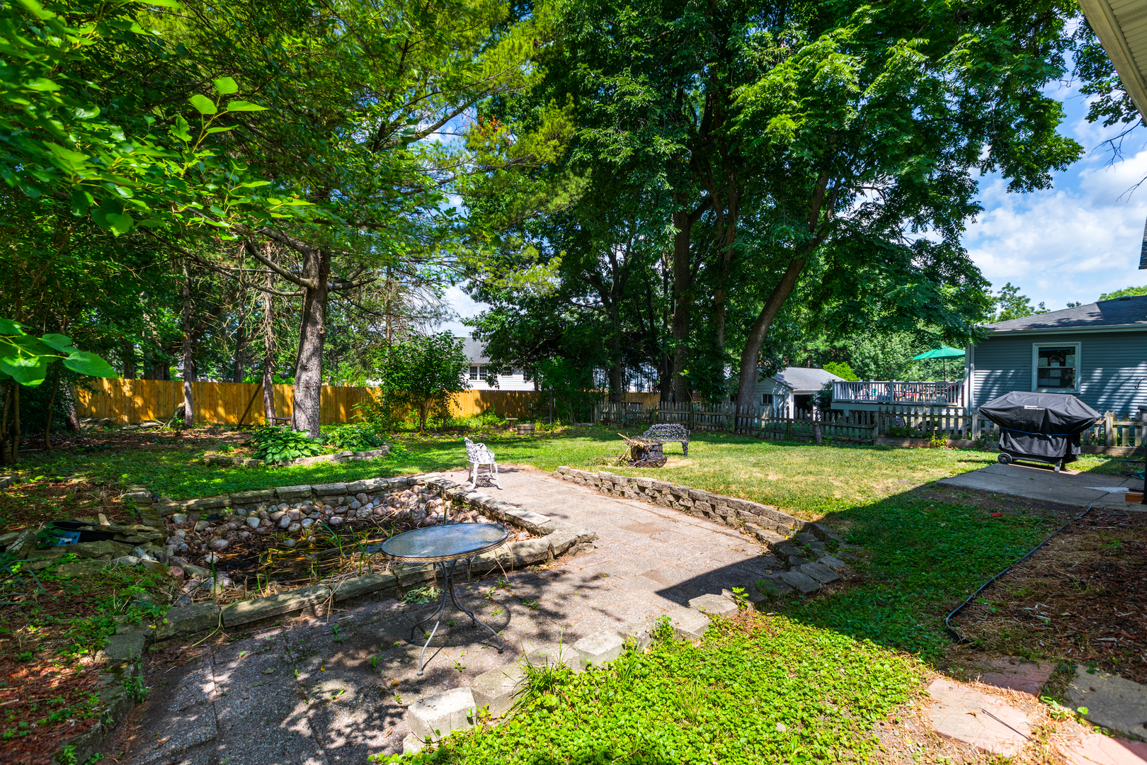 5740 Wolf Road Western Springs, IL 60558 - Photo 26 of 26 a view of a backyard with large trees