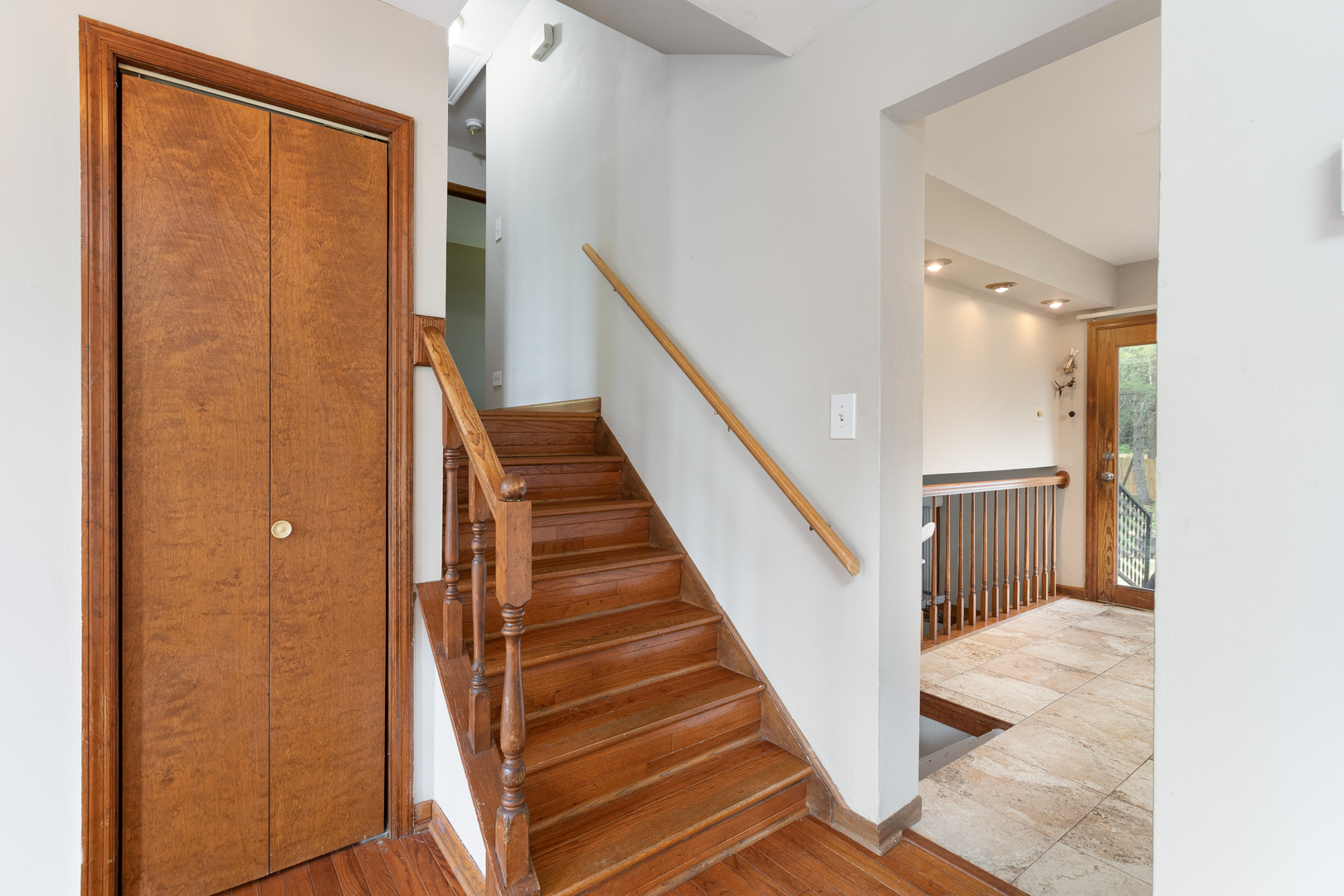 5740 Wolf Road Western Springs, IL 60558 - Photo 8 of 26 a view of a hallway with staircase