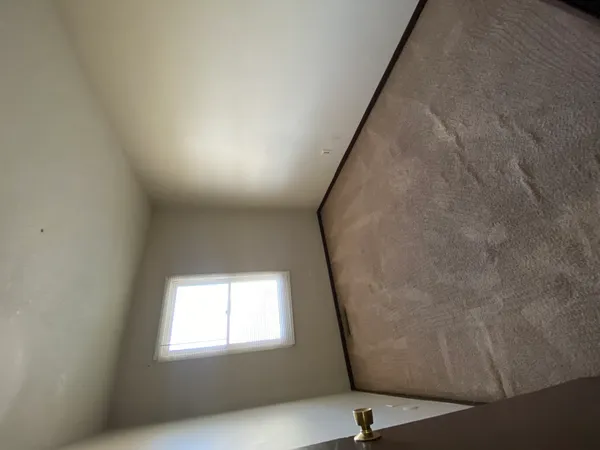 a view of hallway with window