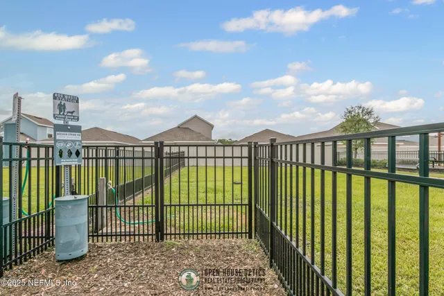 a view of outdoor space and yard
