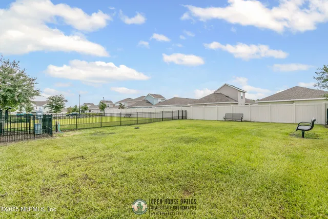 a view of an outdoor space and yard