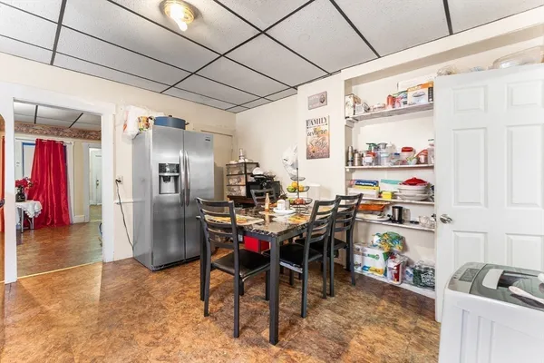a view of a storage & utility room