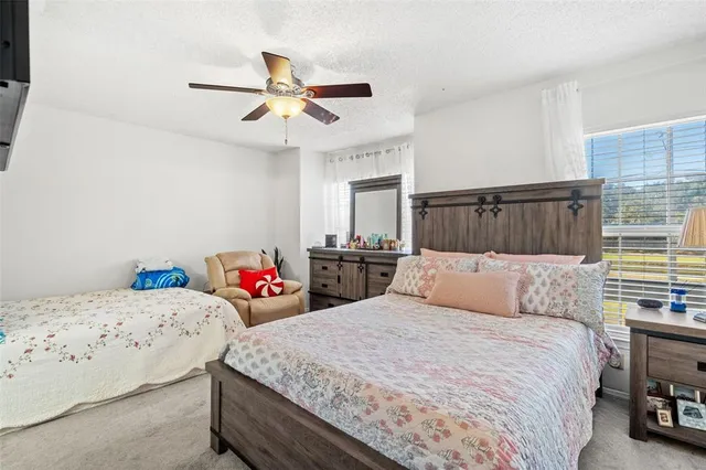 a bathroom with a sink vanity and a mirror