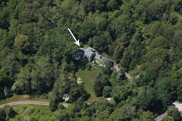 88 Pochet Road Orleans, MA 02653 - Photo 3 of 22 an aerial view of residential house with outdoor space and trees all around