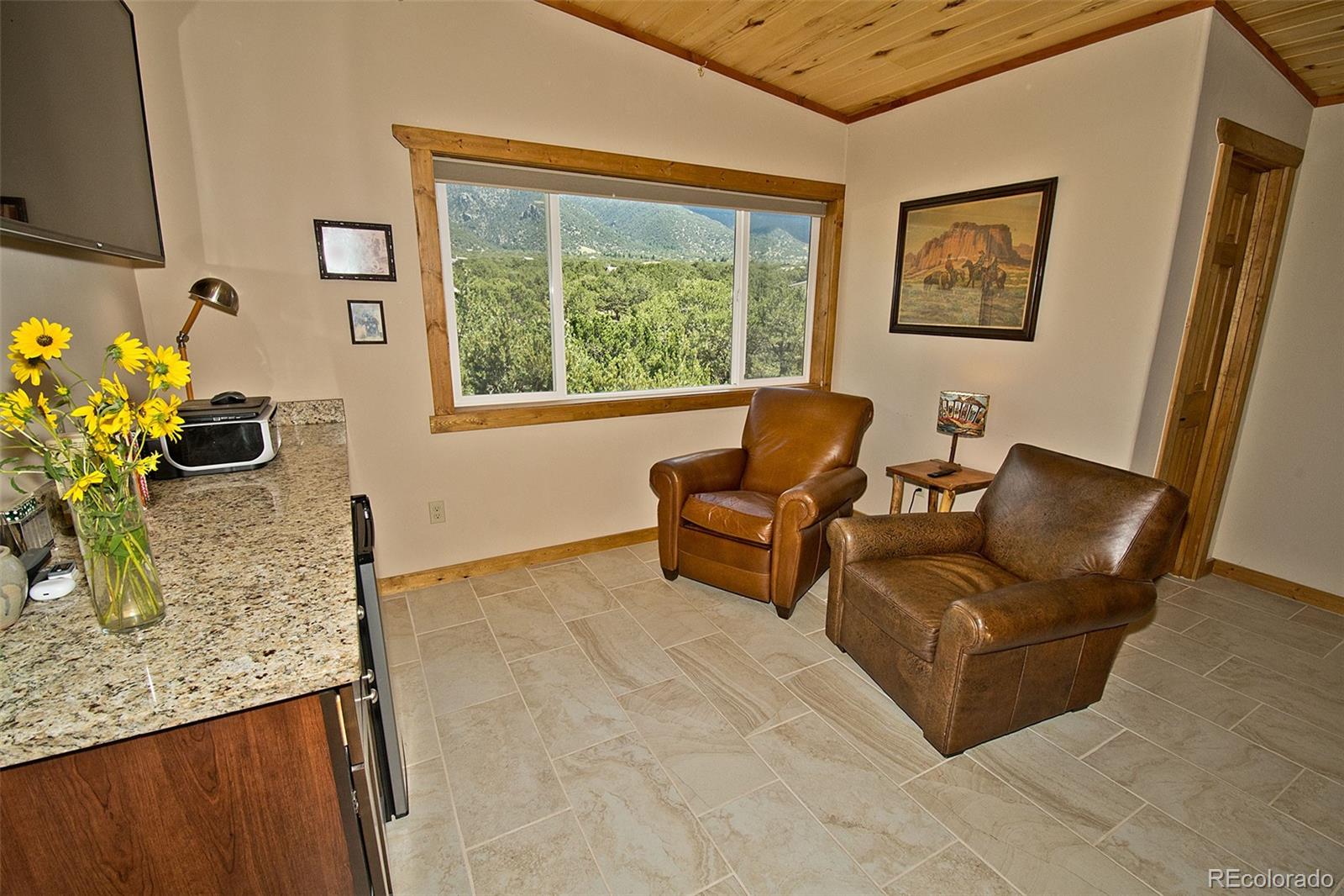 3421 Camino Del Rey Crestone, CO 81131 - Photo 35 of 41 a living room with furniture and a potted plant