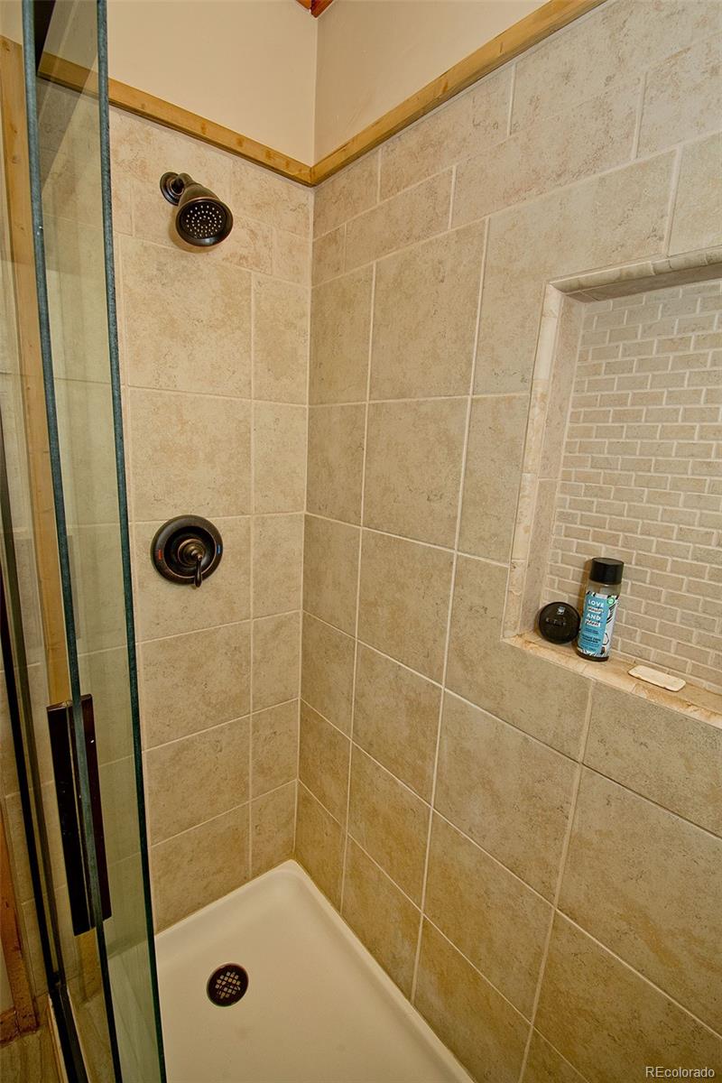 3421 Camino Del Rey Crestone, CO 81131 - Photo 37 of 41 a bathroom with a shower
