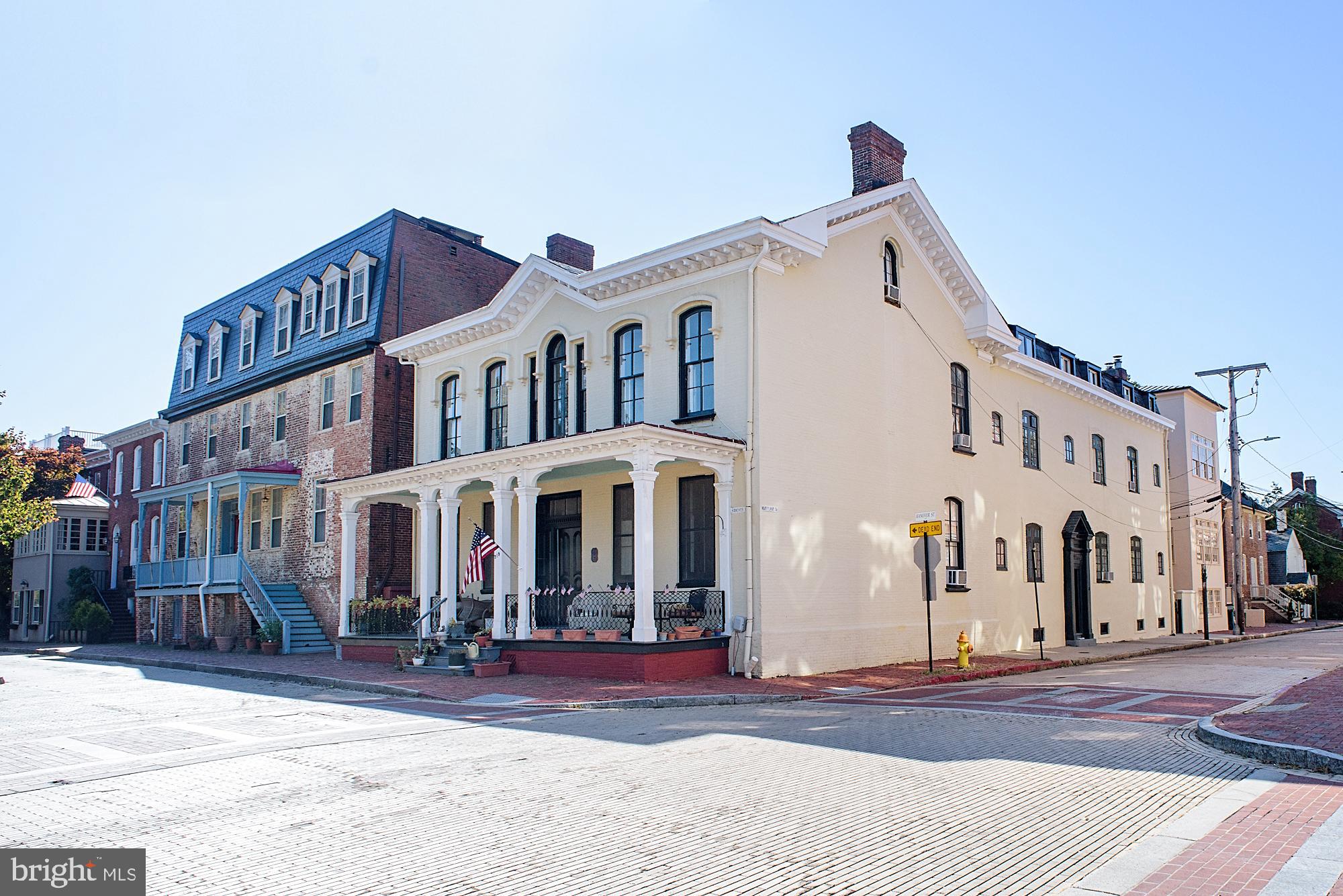 219 Hanover Street, Unit 4 Annapolis, MD 21401 - Photo 2 of 13 Corner of Hanover Street and Maryland Avenue