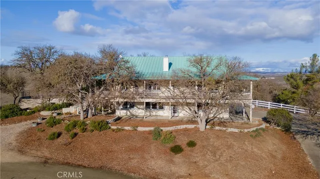 a view of a lake with a building in the background